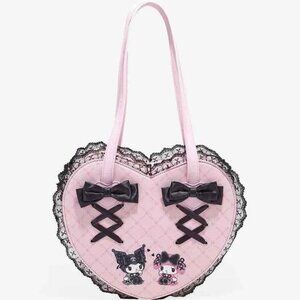 BNWT My melody x kuromi heart bag (her universe) Sanrio